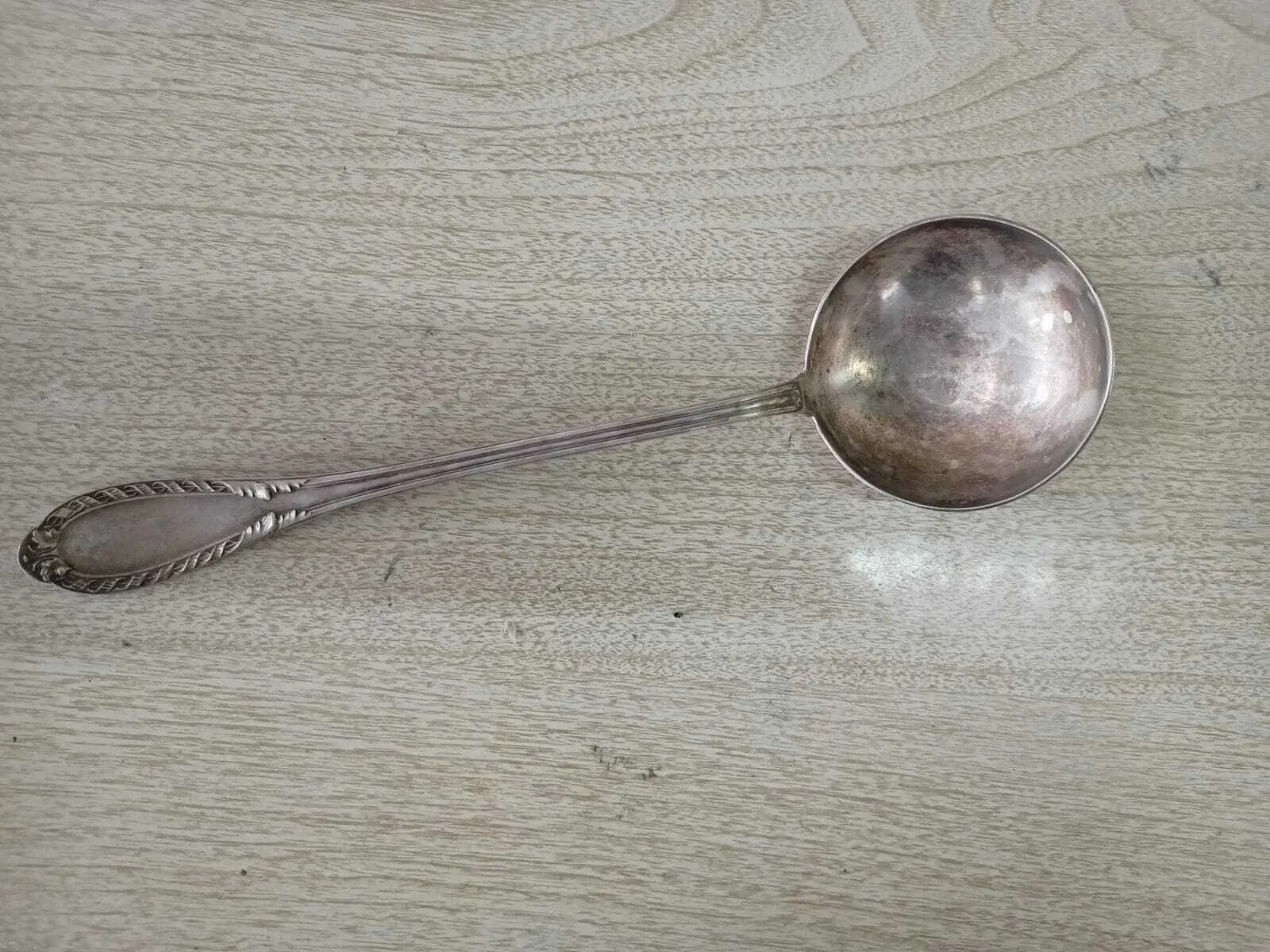 CUCHARON PLATA ANTIQUE 