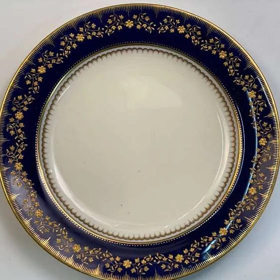 PLATO DE ENTRADA INGLES AZULY ORO MINTONS 20CM