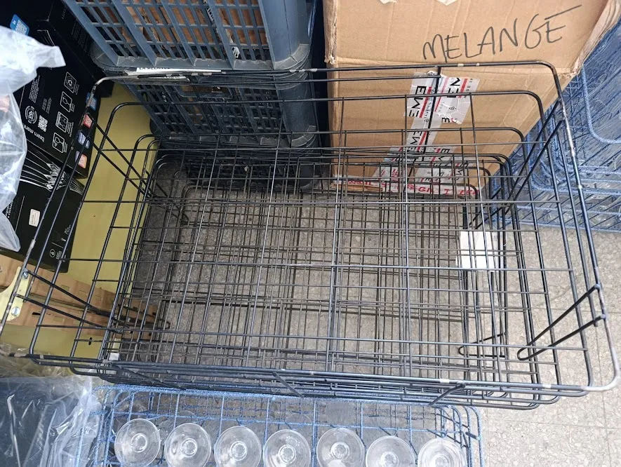  Rack Porta Copas Negro  para 28 uni - 9  X 23 cm - METALURGICA EXHIBE ML