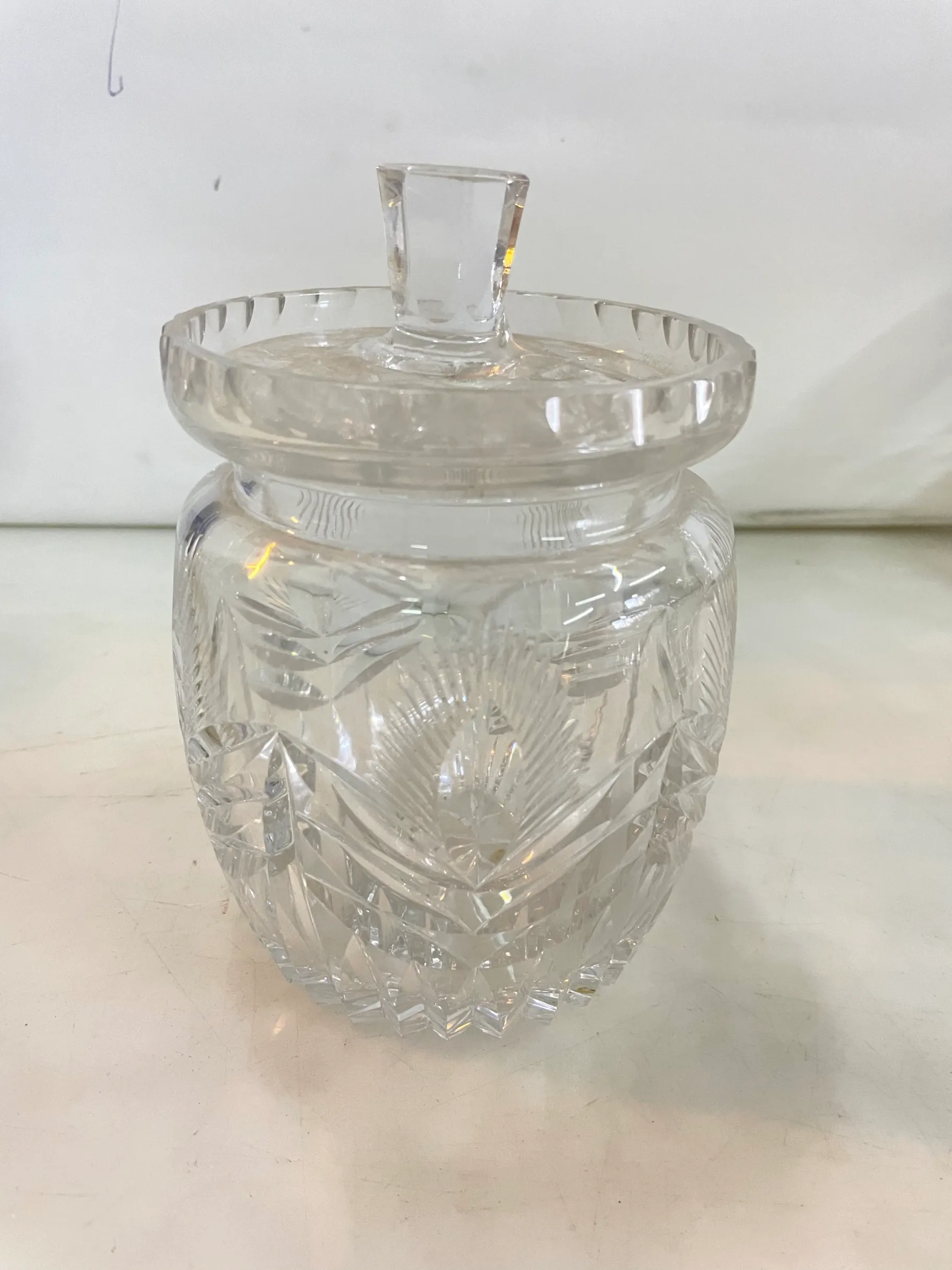 CARAMELERA CRISTAL LABRADA 19 ALT 12 DIAM (CCL20)