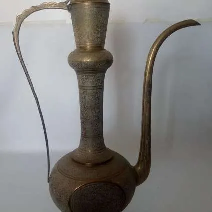 ANFORA   BRONCE  ARABE ORIENTAL XL  ALT.67 CM  "ANF 03"