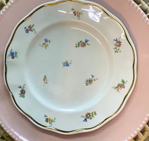 PLATO DE ENTRADA /POSTRE  ANTIQUE  MIX & MATCH