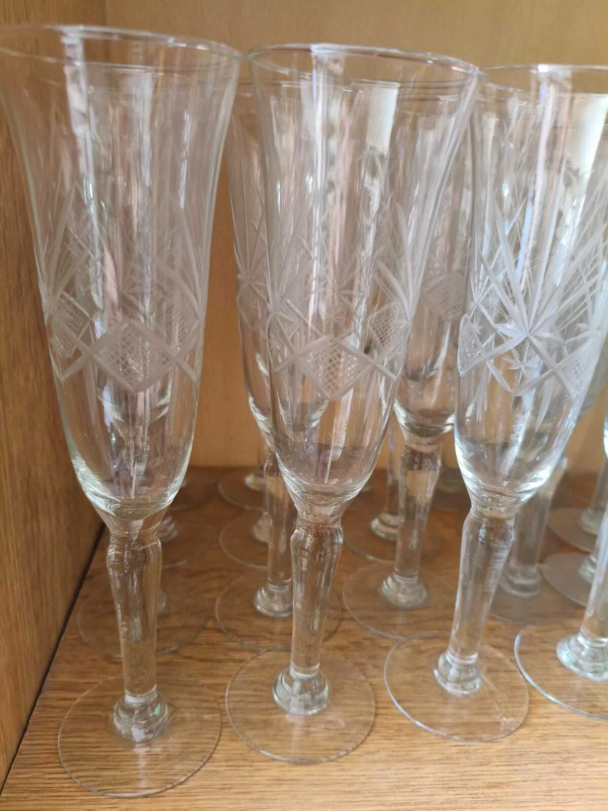 COPA CRISTAL ANTIQUE  FLAUTA (KYS)