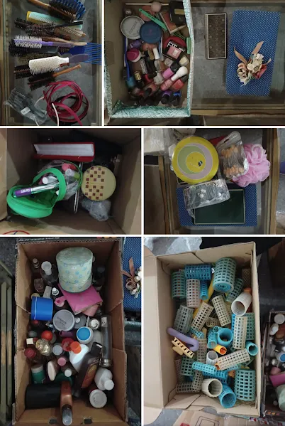 ARTICULOS DE PELUQUERIA VARIOS -- 10 UNID.