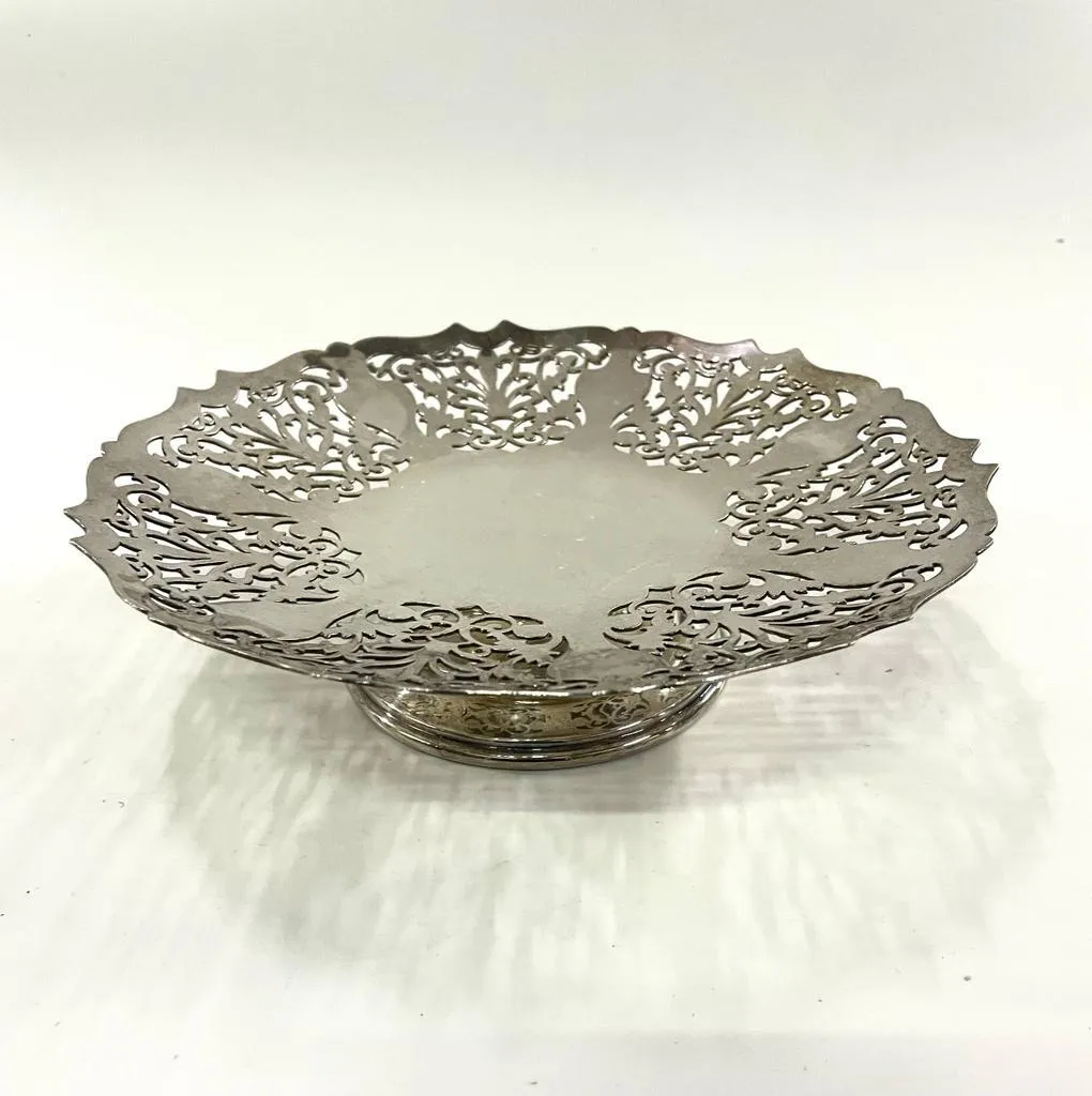 CENTRO DE PLATA ANTIQUE "MP22" 22 X 6CM