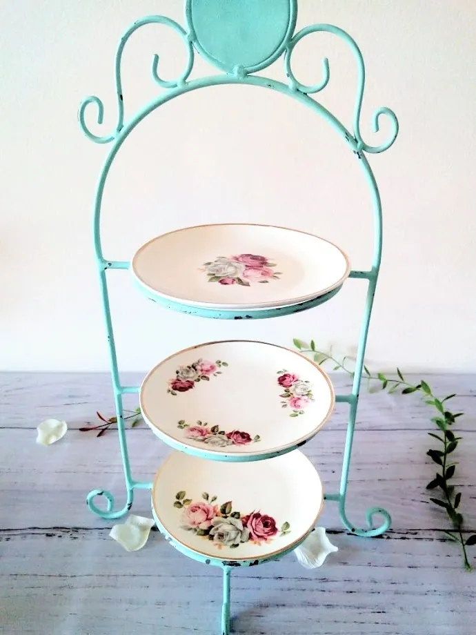 Porta masa tirolesa hierro Aqua  3 pisos (CPA007)