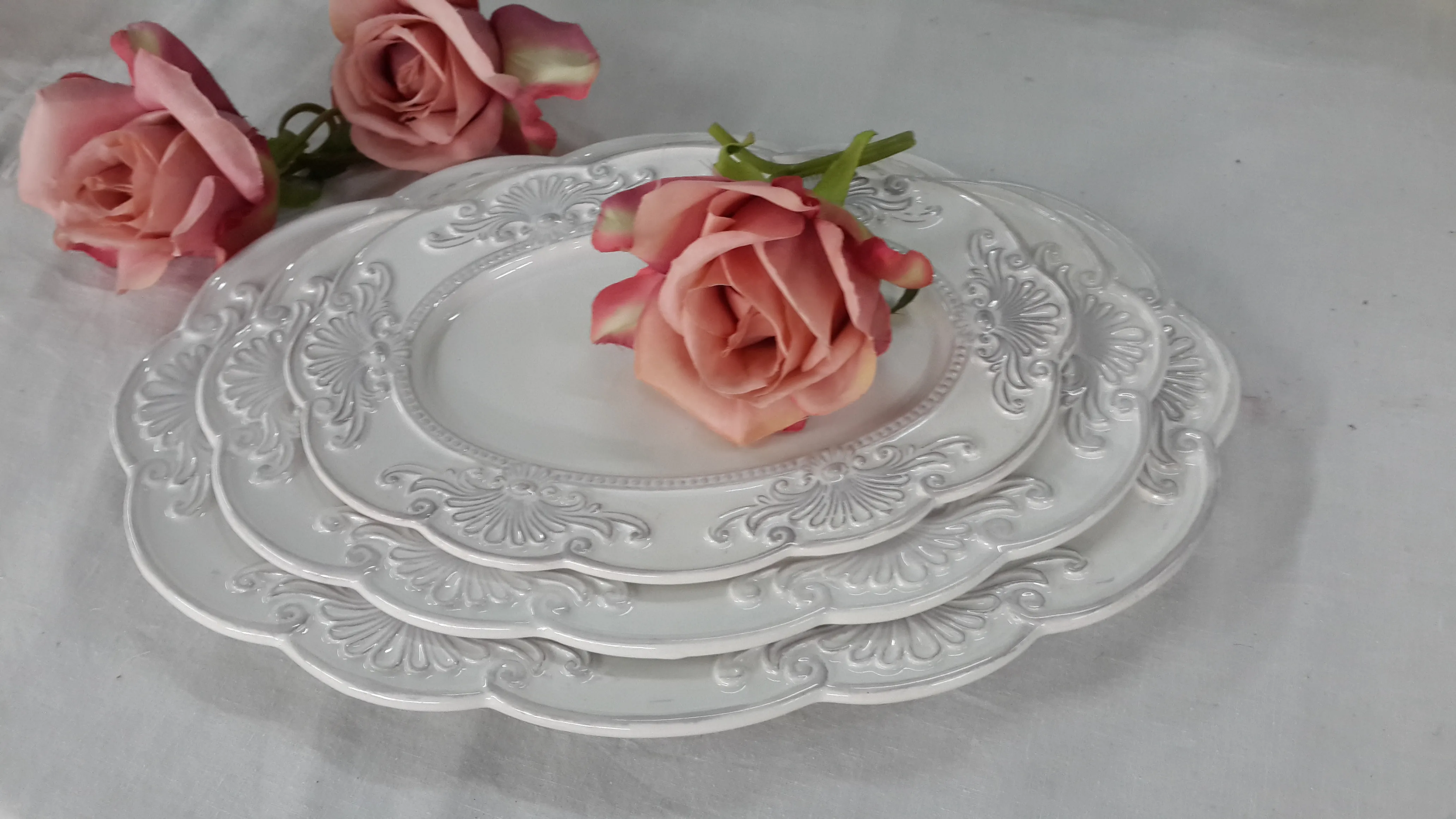 BANDEJA FLORENTINA  OVAL GRANDE 36 X 25 CM (CB025)