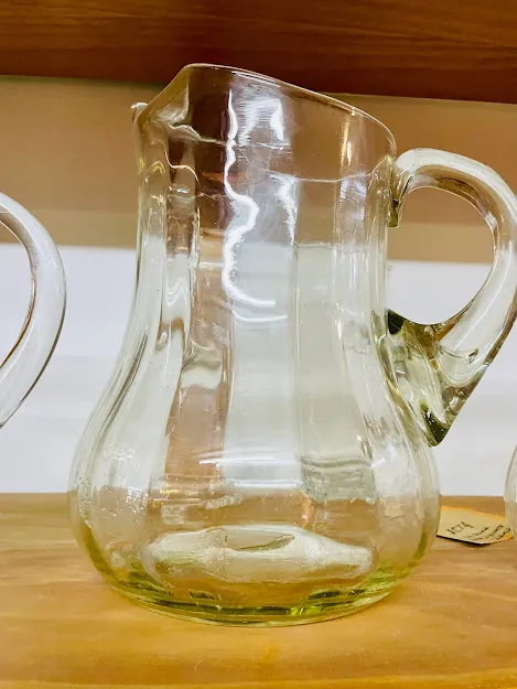 JARRA CRISTAL GRAN TAMAÑO - CLERICO- ALT 28 X BASE 20 CM 