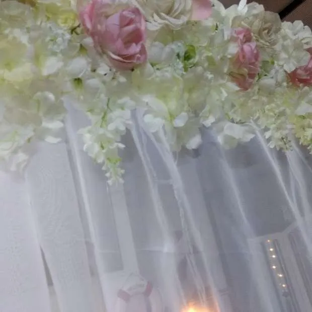 GUIRNALDA DE FLORES "ROMANCE" 3 MT