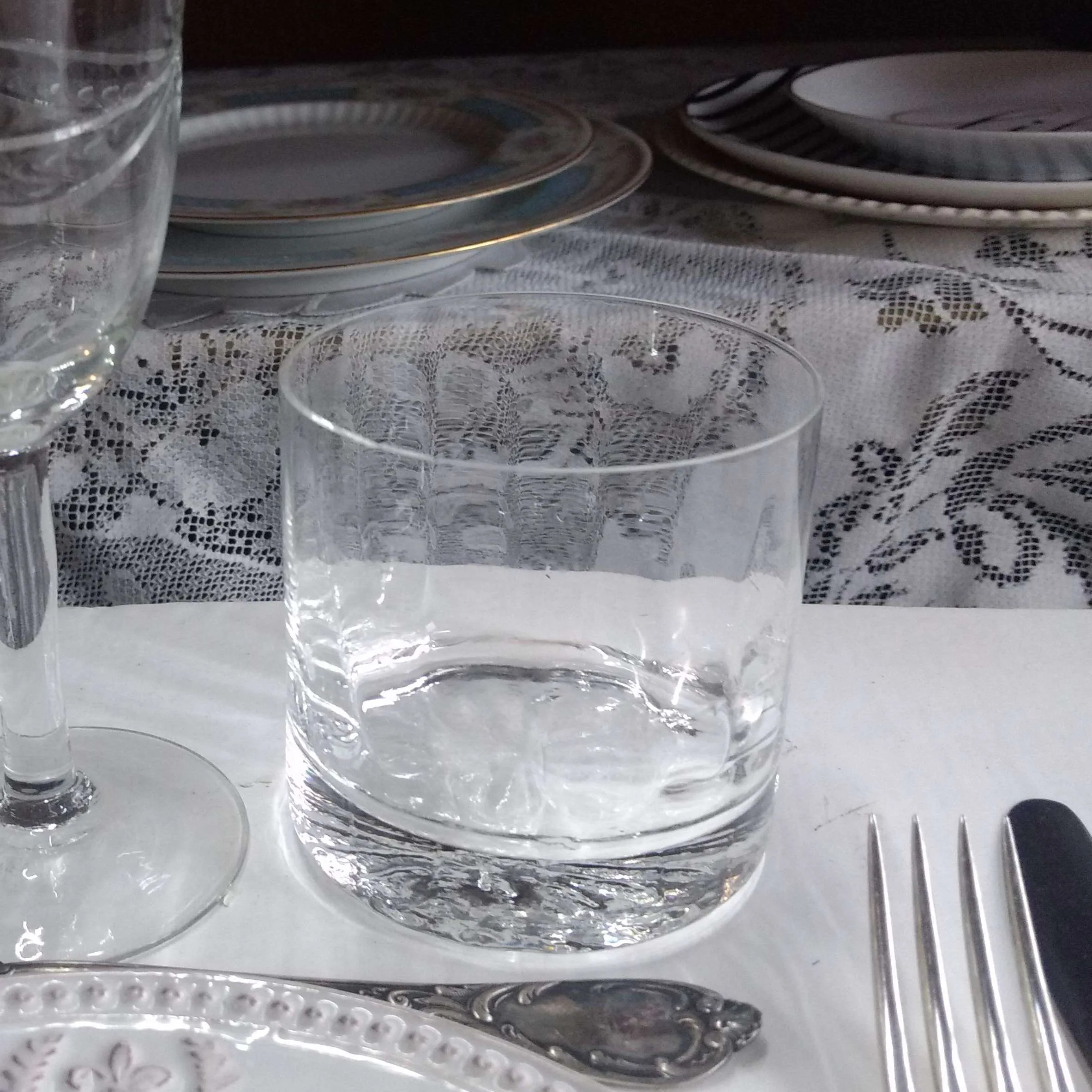 VASO CRISTAL  PREMIUM -  diam 8 CM alt .8 cm