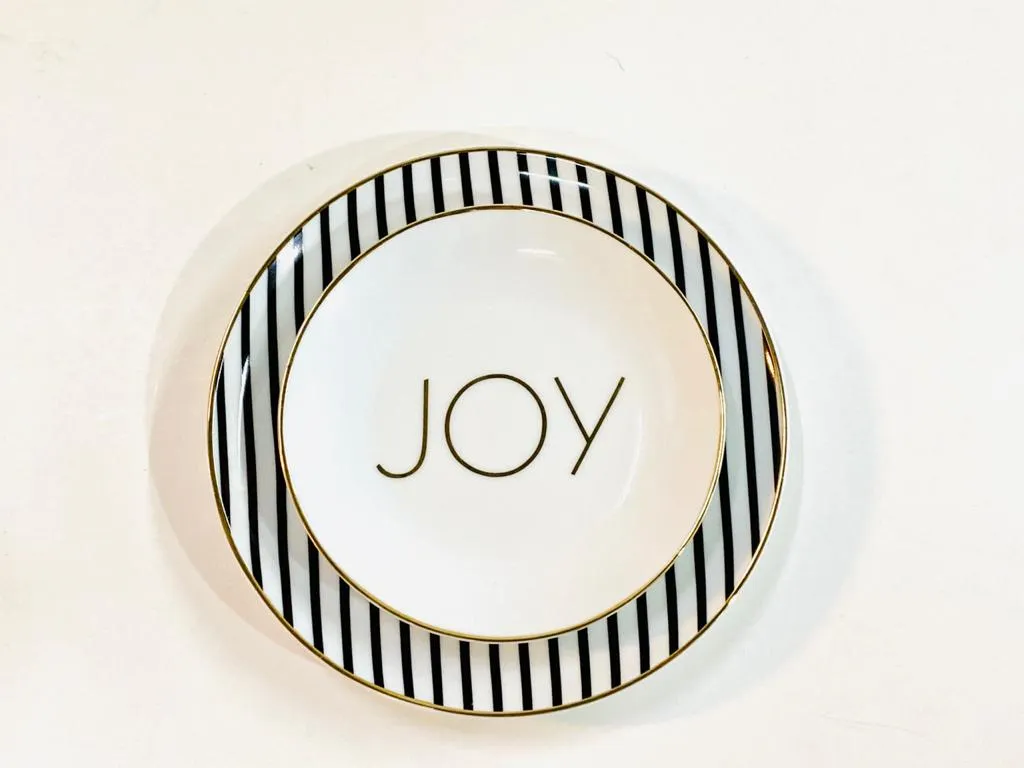 PLATO POSTRE JOY LINEA EMOTIONS 15 CM