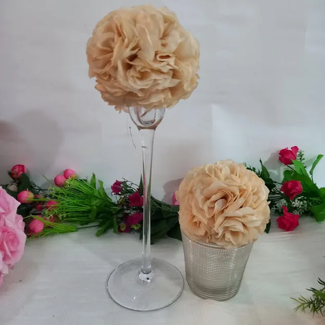 ESFERA DE FLORES  NUDE Diam 12 cm 