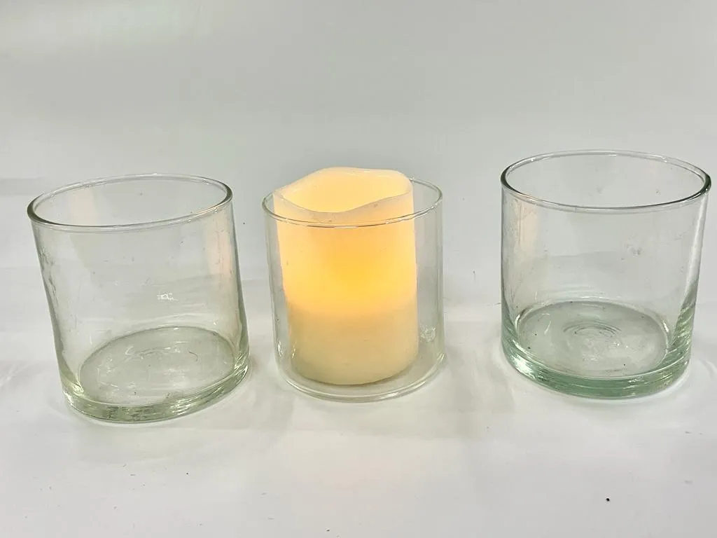 FANAL CRISTAL CILINDRO CHICO - FC2 BASE 10 X 10 CM ALT.