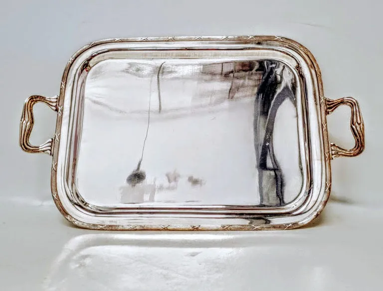 BANDEJA PLATA RECTANGULAR . "BPR DEVON 509" 45 X 35