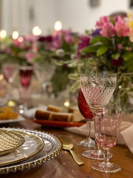  COPA AGUA CRISTAL TALLADA   - "POLKA" 