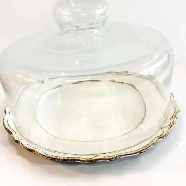 CAMPANA CRISTAL LISO diam. 29 alt 20 cm