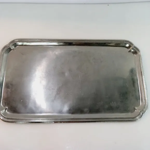 BANDEJA PLATA RECTANGULAR "BPR 08" ( 50 X 28)