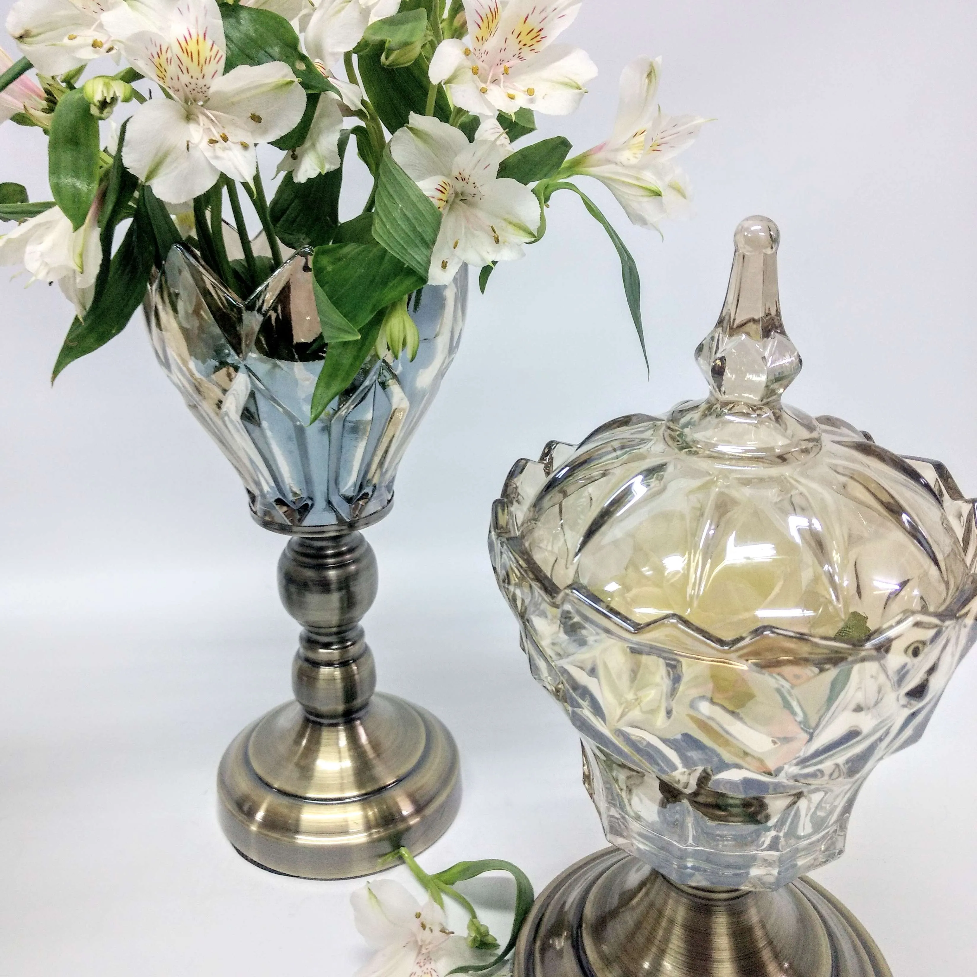 CARAMELERA CRISTAL CHAMPAGNE  30CM X 15 X 15 CM "CCC" (CC004)