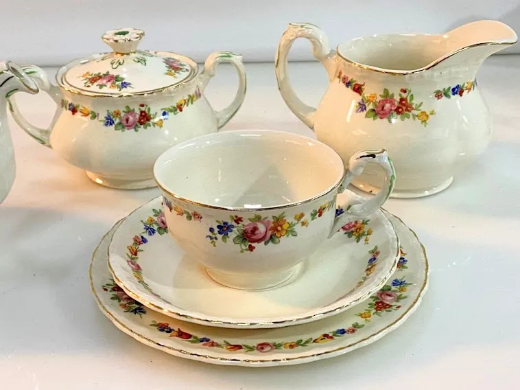 TAZA DE TE INGLESA GRINDLEY BURNE