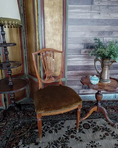 SILLA DE ROBLE ESTILO ADAMS