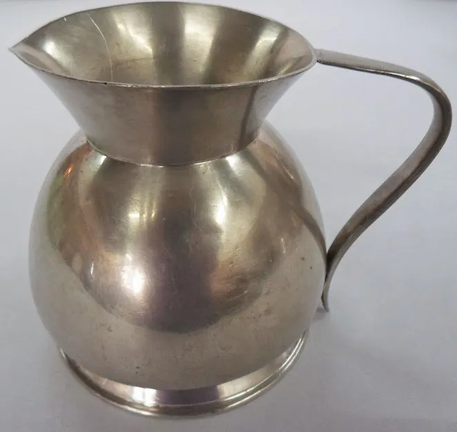 JARRA DE PLATA ANTIQUE INGLAND  "JPAI14"  10  X 14 CM 