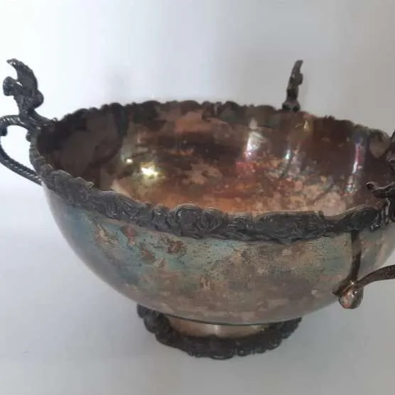 CENTRO MESA PLATA SHIFFIELD CON 3 ASAS  CMPA