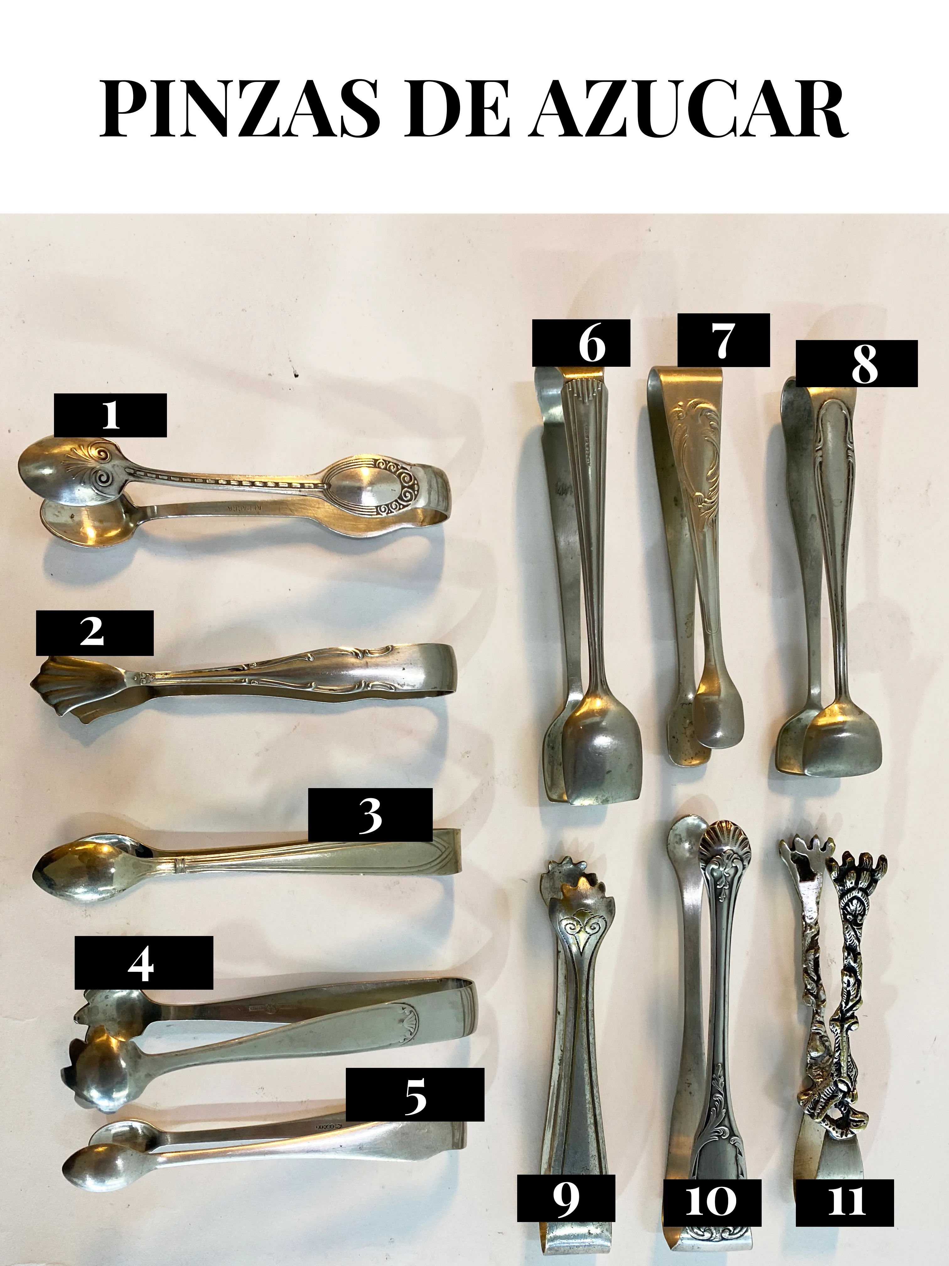 PINZA  TERRONERA (PARA AZUCAR)