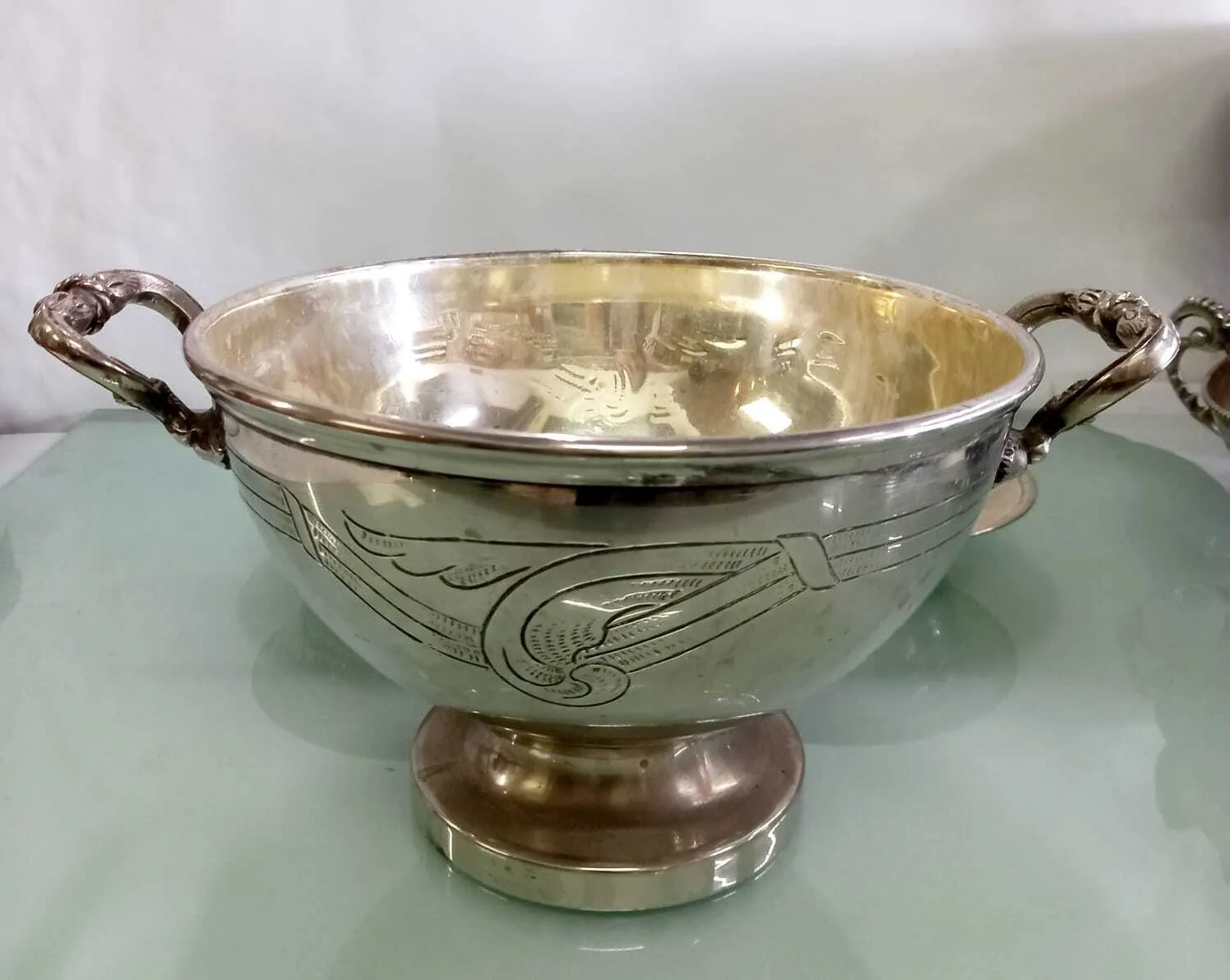 SOPERA - GUISERA CON TAPA - PLATA ANTIQUE Diam.26 cm alt 17 cm (SGPA26)