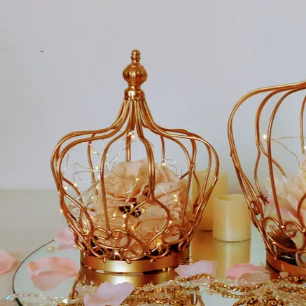 CORONA ORO REAL CHICA  diam.12  alt .25cm (CO010)