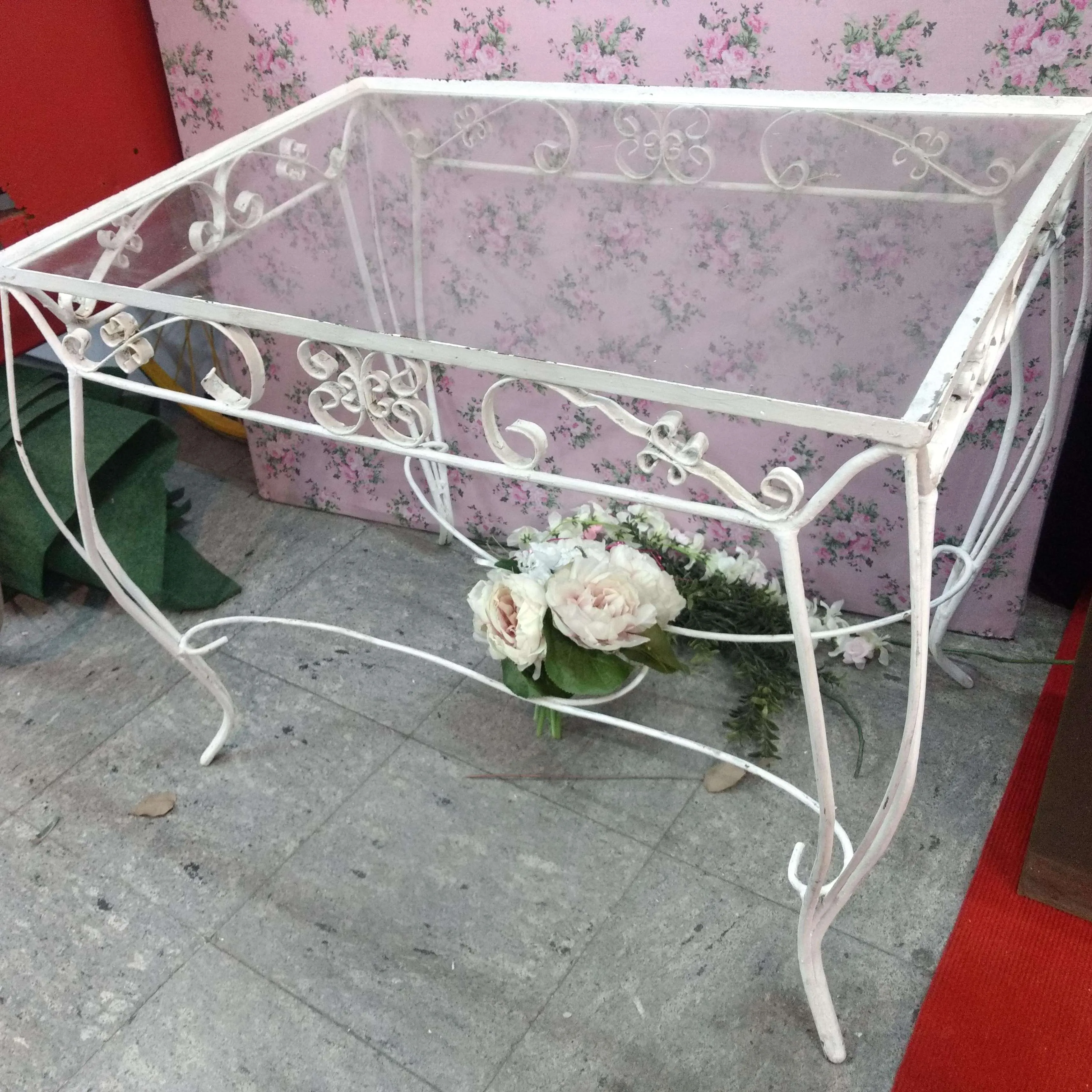 MESA DE JARDIN  02 "GALERIA"  Med. 0.72x0.52 x alt 0.60