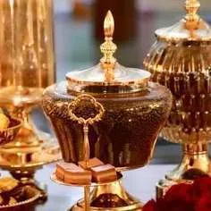 BOMBONERA ORO   . Alt 36  Boca: 12 cm " BOR" (BO001)