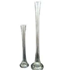 FLORERO VIDRIO SLIM  50 CM