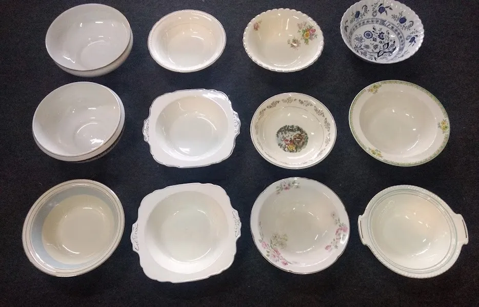 ENSALADERA DE PORCELANA ANTIQUE