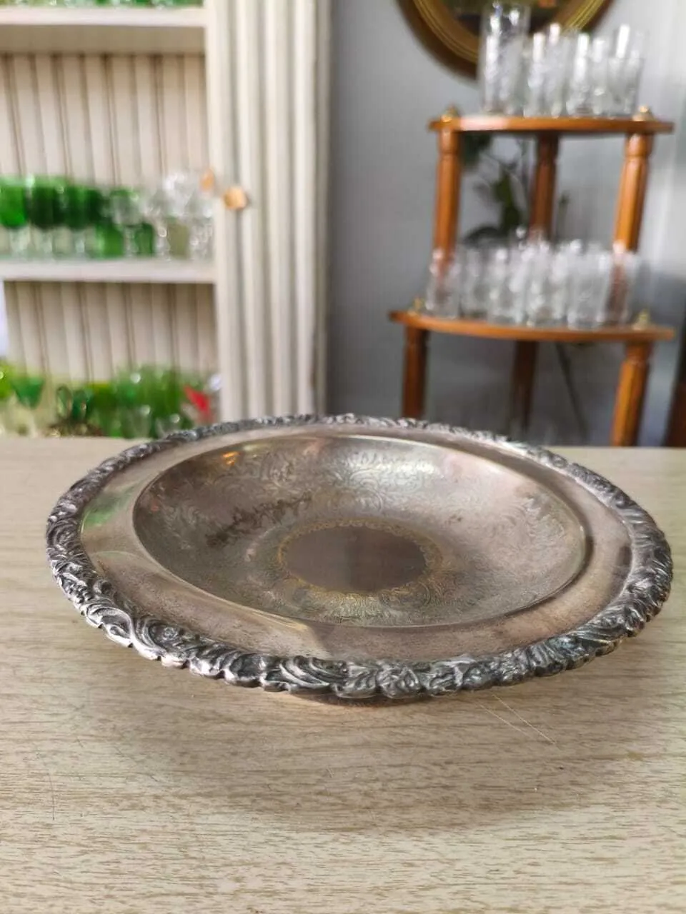 TORTERA PLATA ANTIQUE "TPA06 " diam 20 CM 