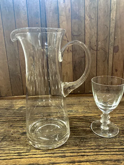 JARRA DE CRISTAL ROMANCE "JCR" 25 CM ALT.