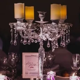 CANDELABRO SHABBY 4 VELAS