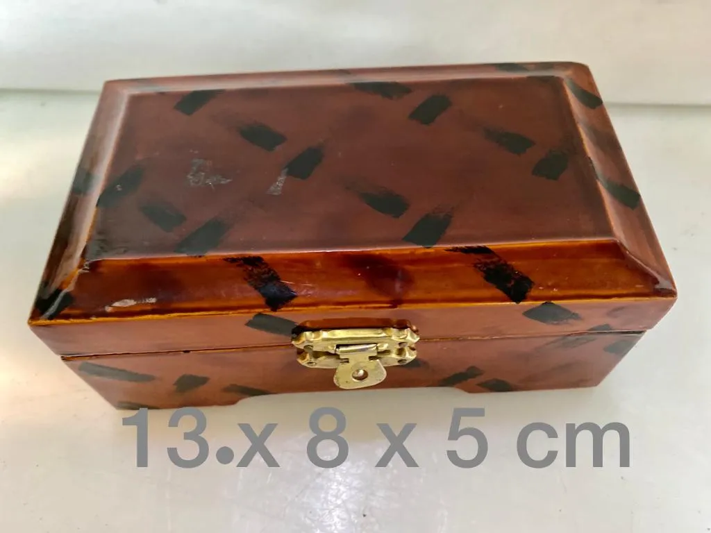 ALHAJERO LAQUEADO "CENTRUM" (ALC01) 13x8x5 cm