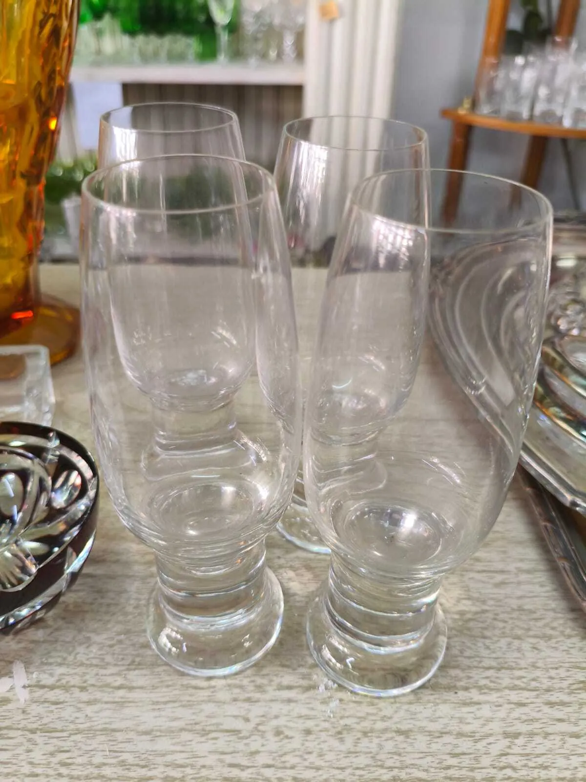  VASO  LARGO CON TALLO LISO 