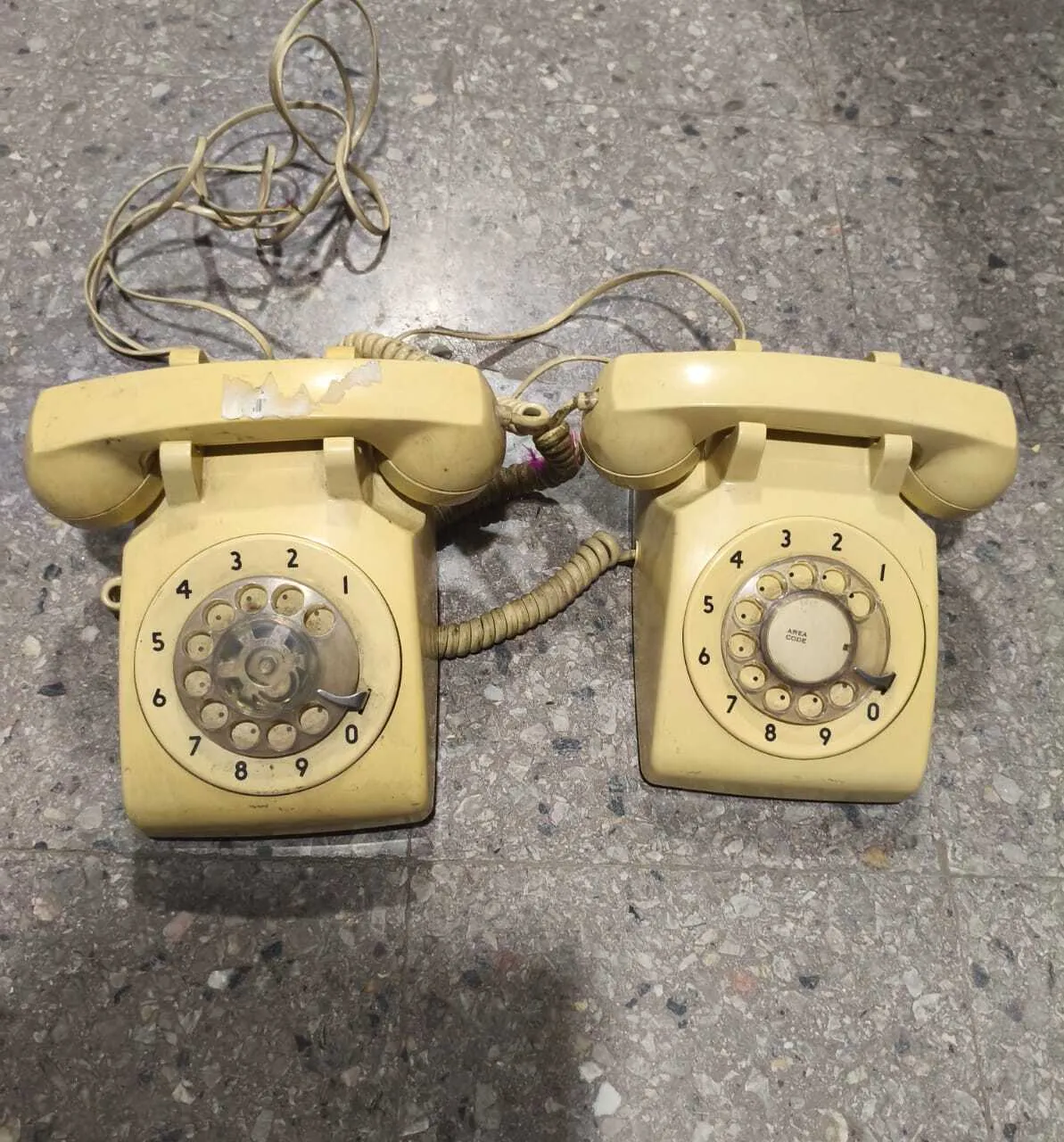 TELEFONO RETRO MARFIL