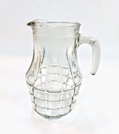 JARRA DE VIDRIO CUADRICULADO " JVC "