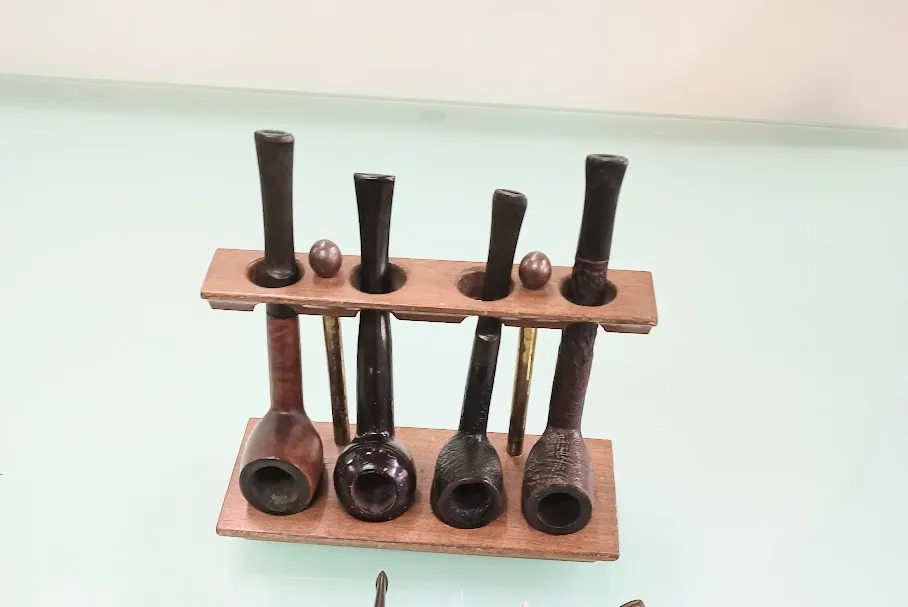 SET DE PORTAPIPAS CON 4 PIPAS 