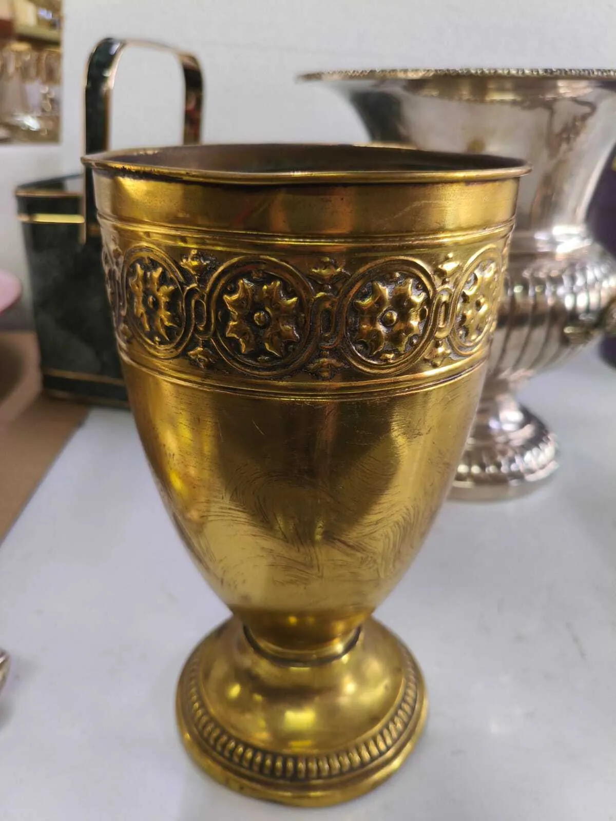 COPON FLORERO  BRONCE "CFB05" - Boca 15 x 25 Alt.