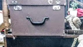 CAJA CARTON  MARRON  ASA NEGRA " CC5"