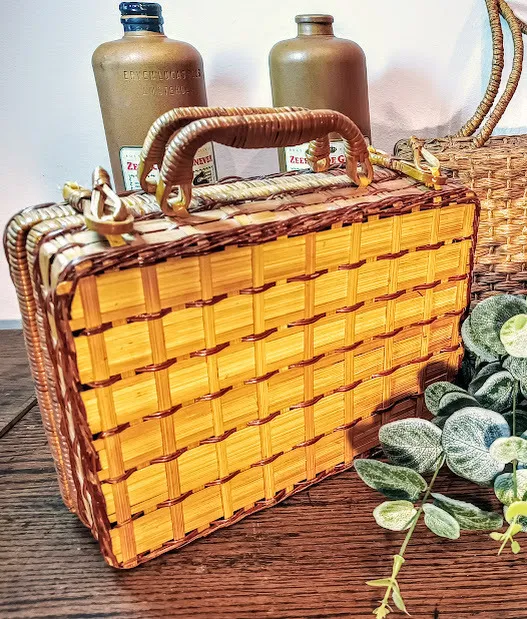 CARTERA DE MIMBRE CHICA CUADRILLE "CM3"