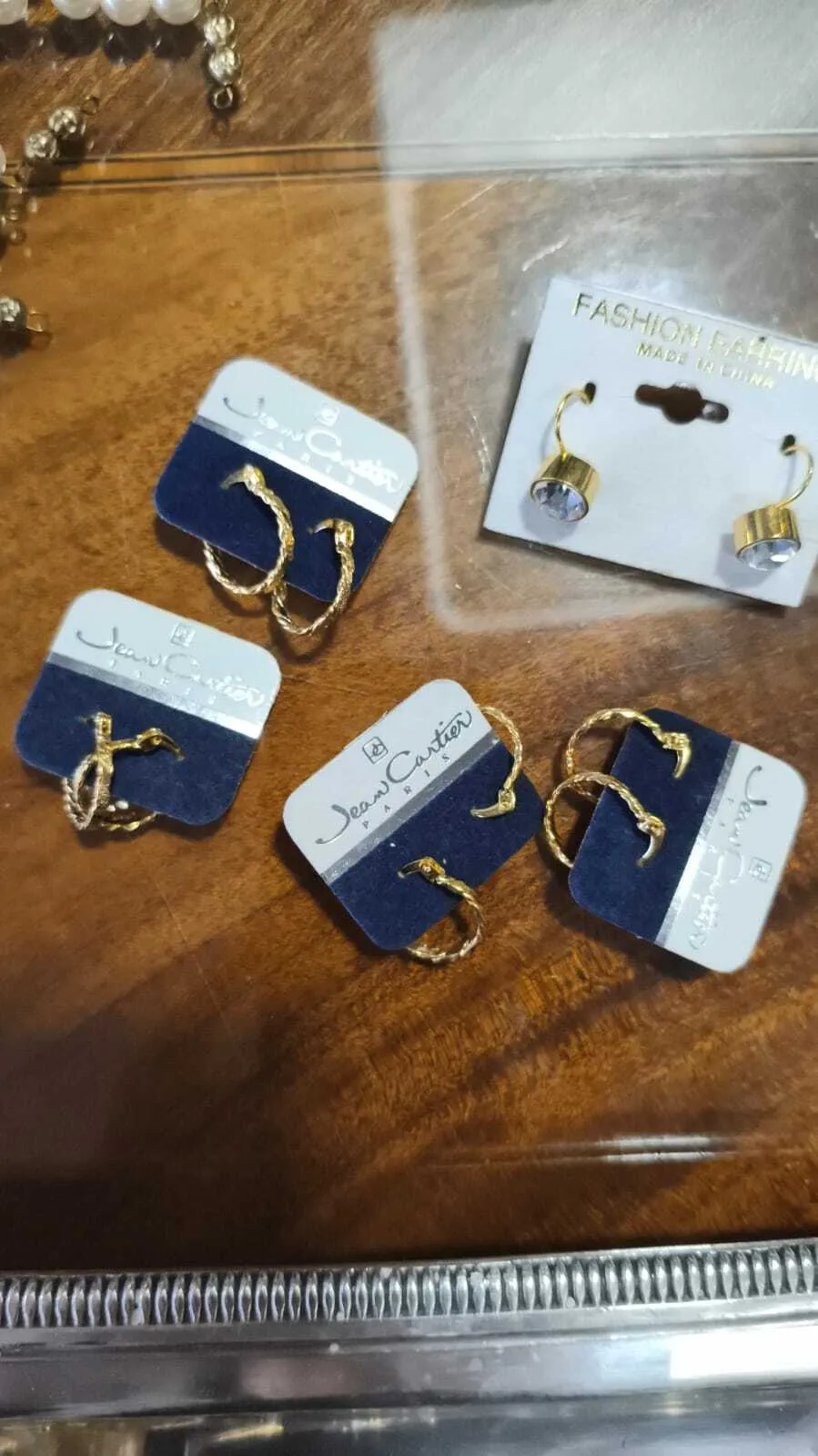 PAR DE AROS JEANCARIER