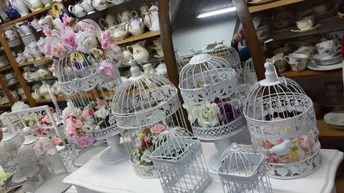 JAULAS PAJARITO  GRANDE  SIN BASE   Diam 25cm  Alto 40 CM