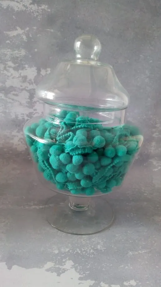 Caramelera cristal "CC4" Alto 27x11 cm.