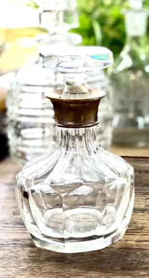 BOTELLON CRISTAL VIROLA PLATA (BOT02)