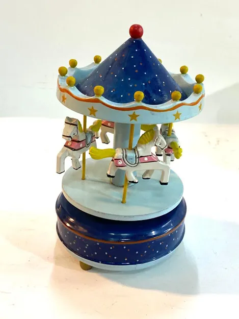 CALESITA CARRUSELL MUSICAL diam. 10 cm Alt. 20 cm