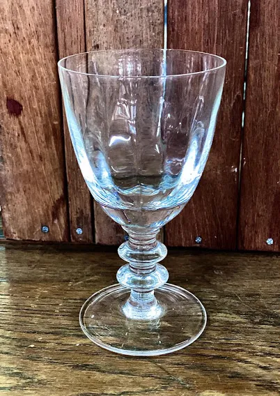 COPA CRISTAL  FACETADO  CALIZ 7.5 X 13,3 ALT CM